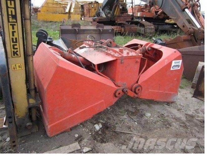  Sandgrab el/hydr. - 1 kbm Grappin