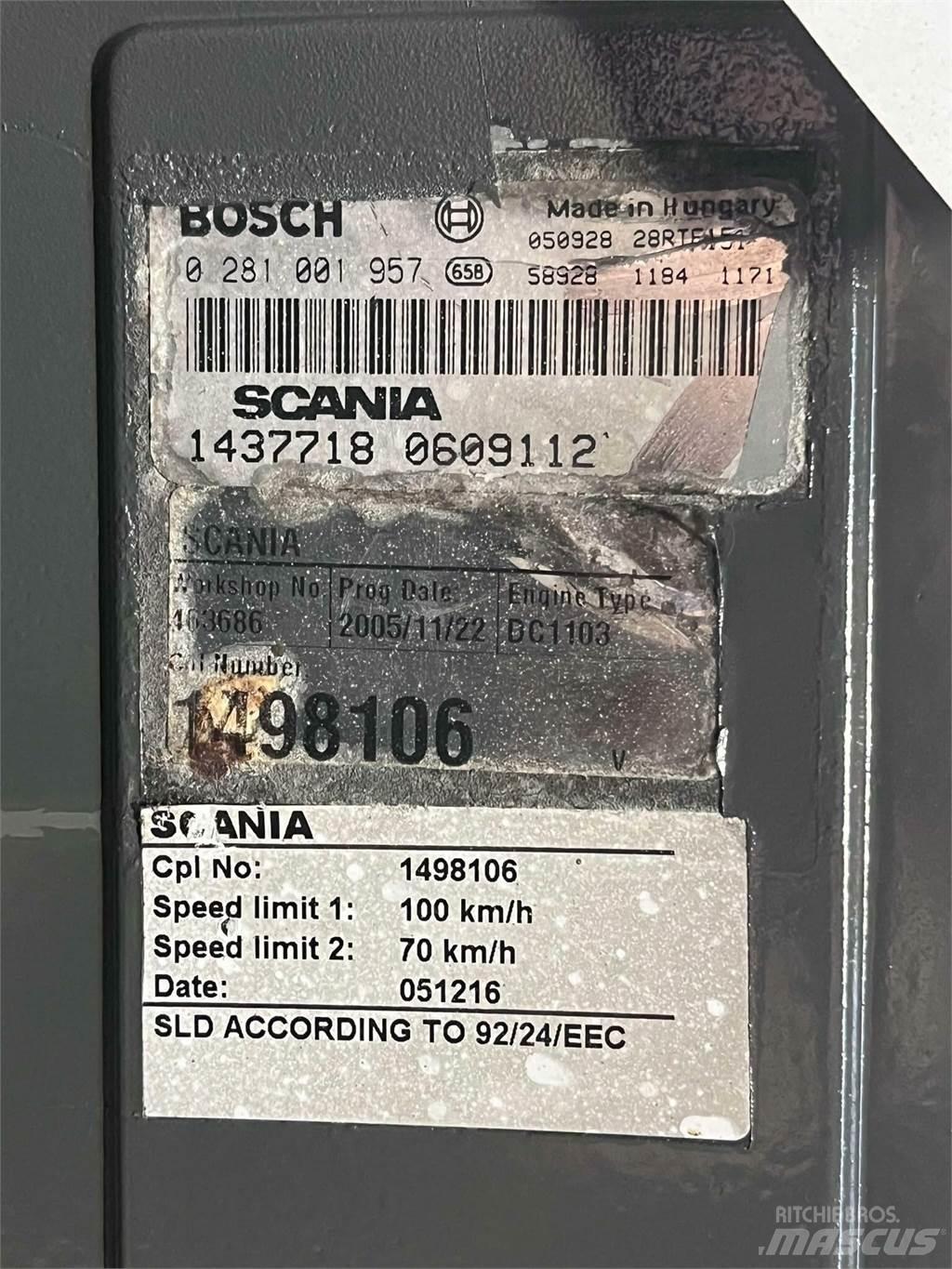 Scania DC11 03 B02 motor Moteur