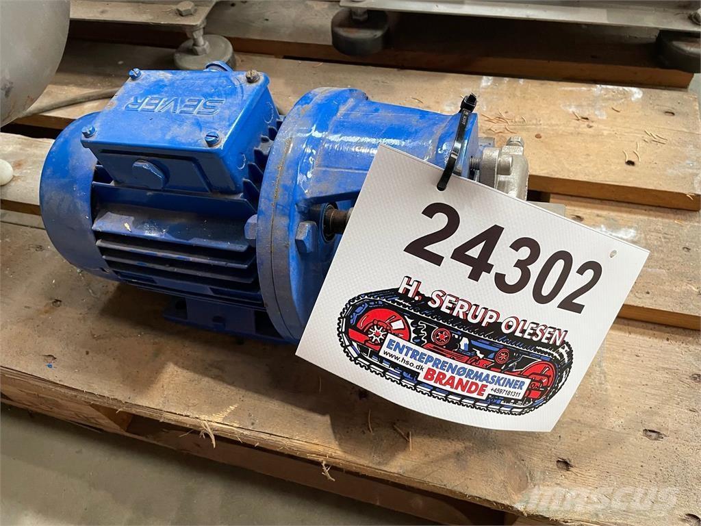  Sever rustfri pumpe Pompe à eau / Motopompe