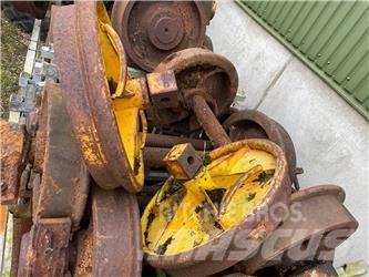  Skinnehjul ø450 mm + flange Pneus, roues et jantes