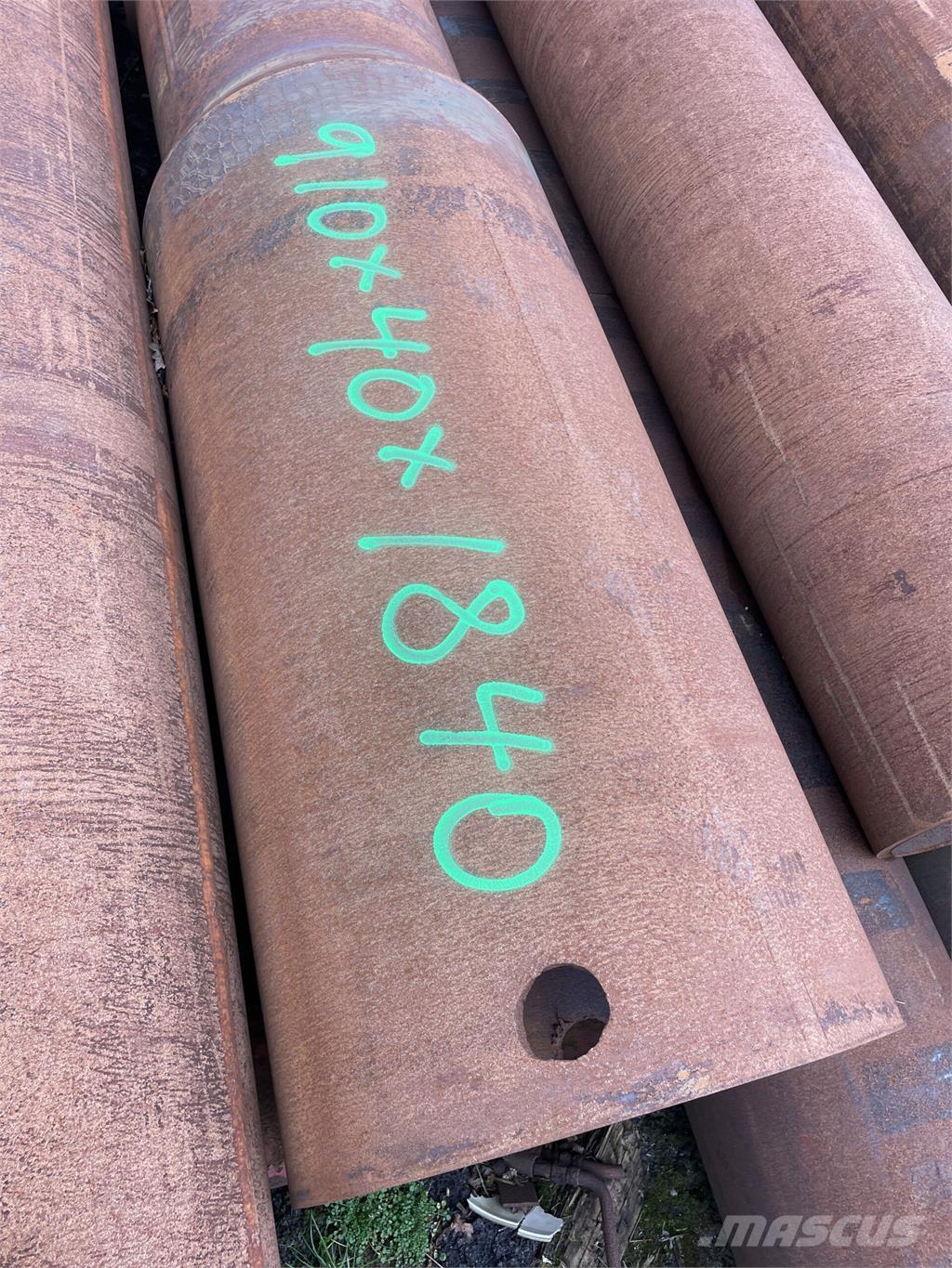  Stålrør ø910x40x1840 mm Équipement de pipeline