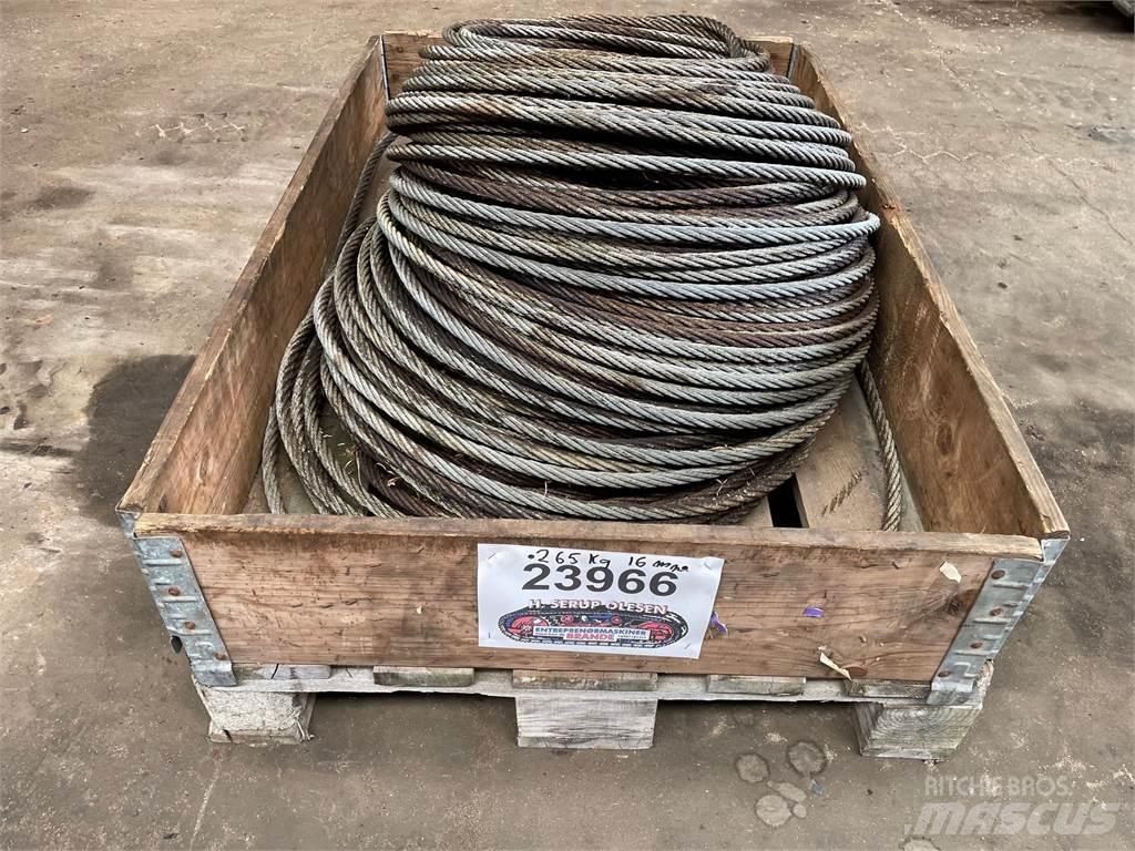  Stålwire Ø16 mm Accessoires et pièces pour grue