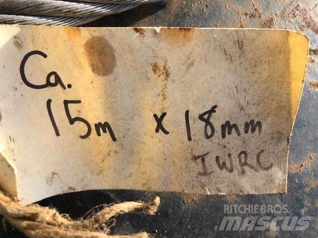  Stålwire Ø18 mm Accessoires et pièces pour grue