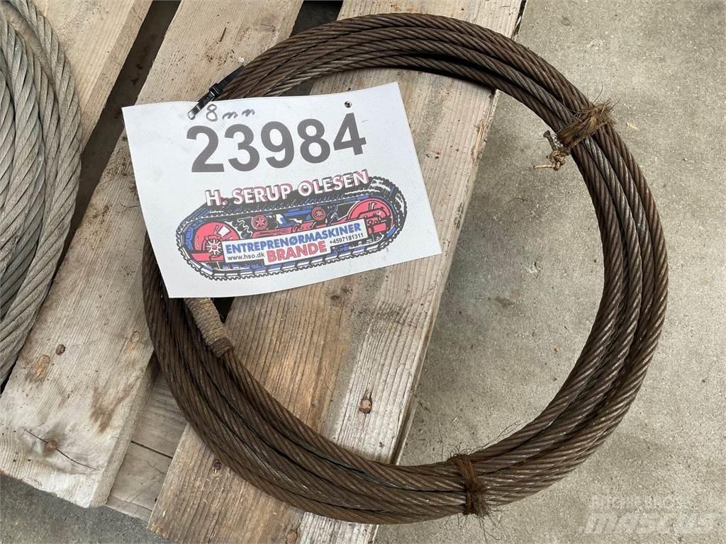  Stålwire Ø8 mm Accessoires et pièces pour grue