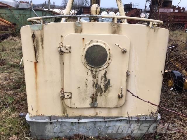  Styrehus, aluminium - ex Svend Bateaux de travail, barges et pontons