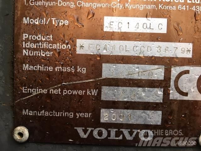 Volvo EC140LC Pelle sur chenilles