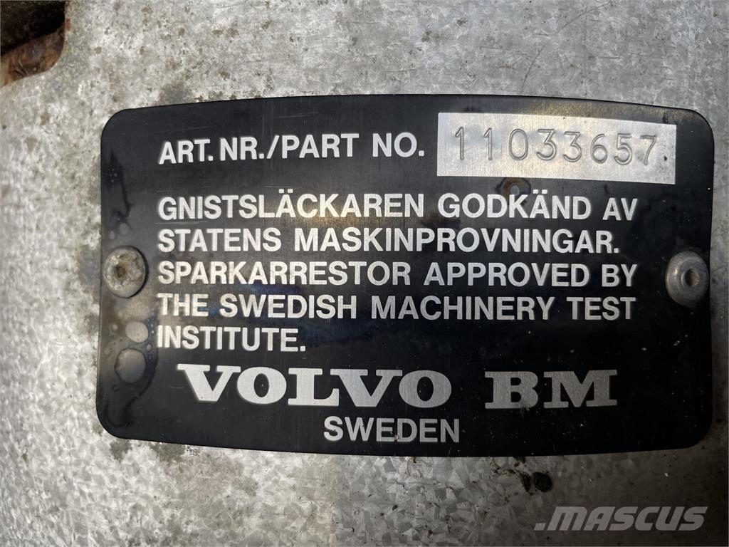 Volvo L70B lyddæmper Moteur