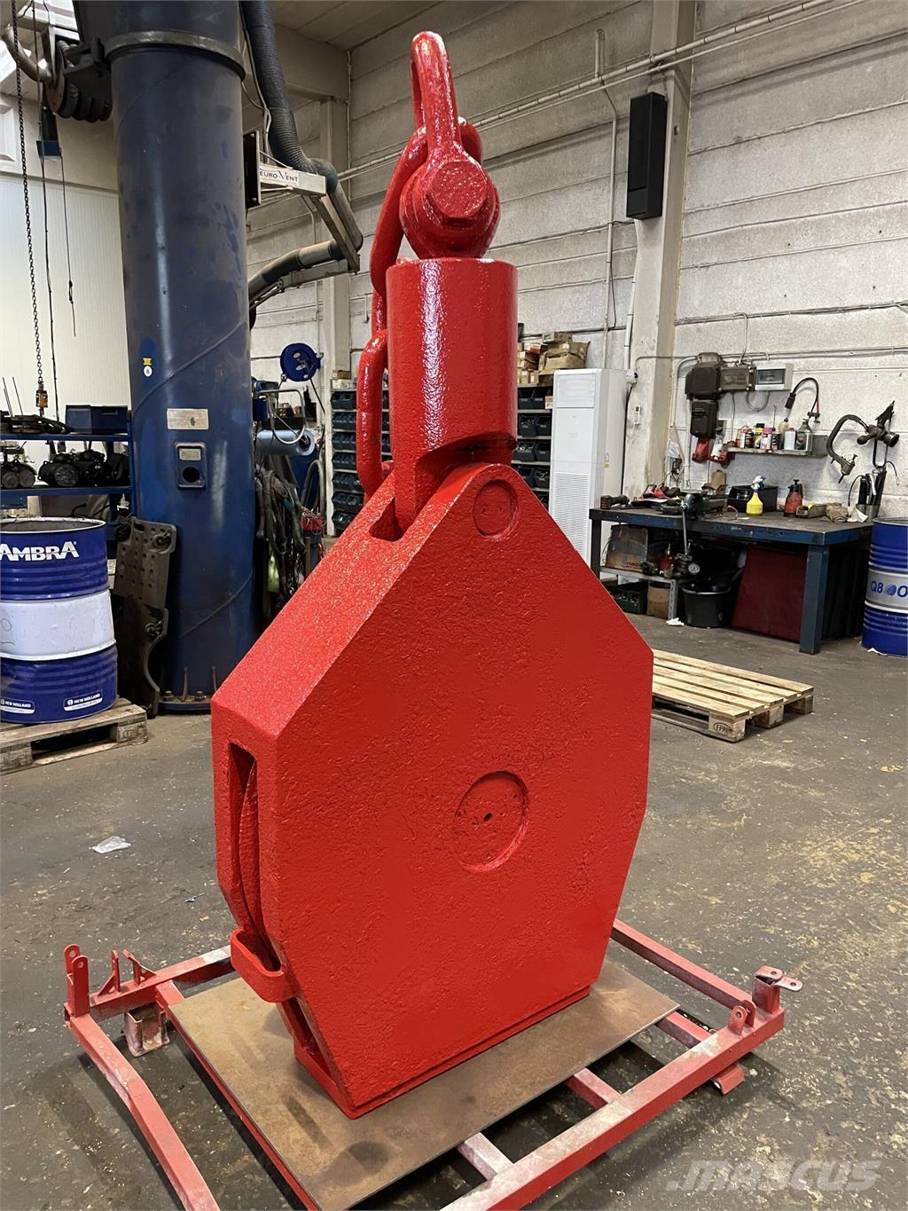  Wireblok - ca. 100 ton Accessoires et pièces pour grue