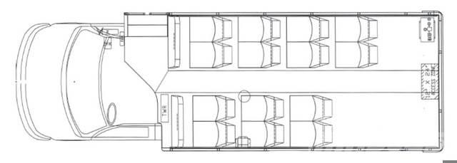  Collins DE516 Autre bus
