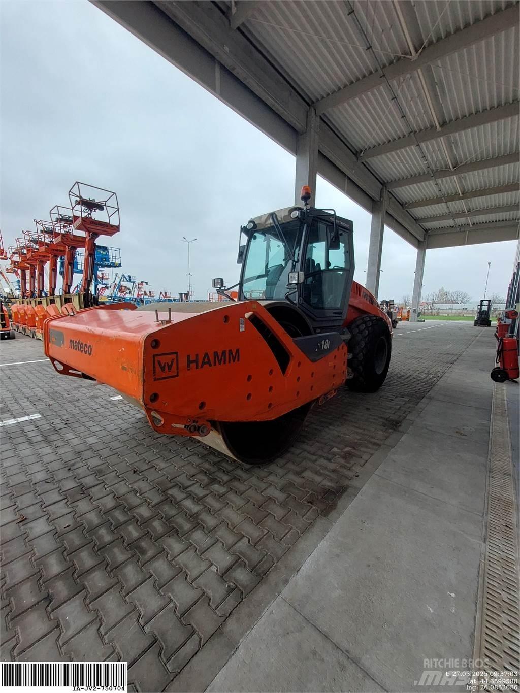 Hamm H 18i 18t Autres rouleaux