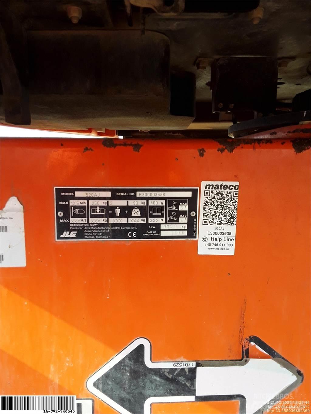 JLG 520AJ Nacelles articulées