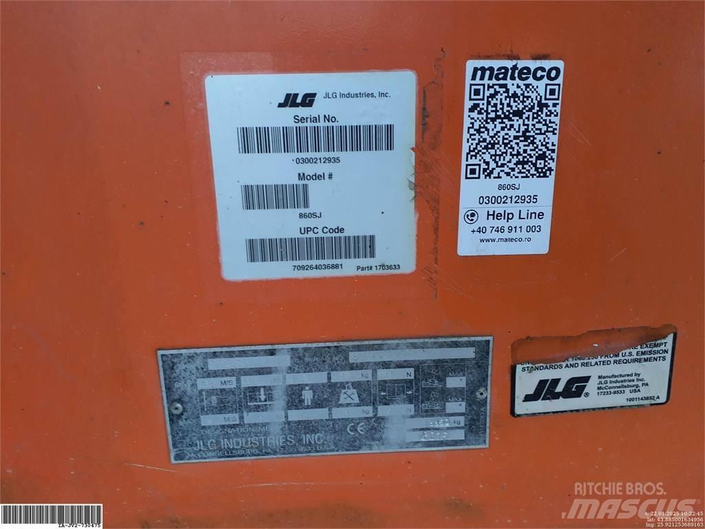 JLG 860SJ Nacelles articulées