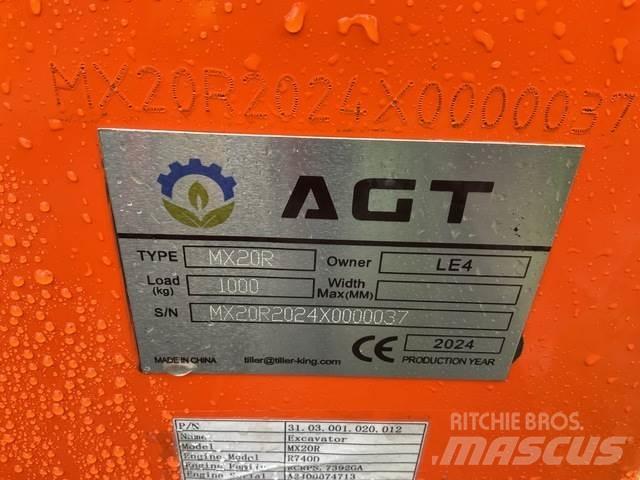 AGT MX20R Pelle sur chenilles