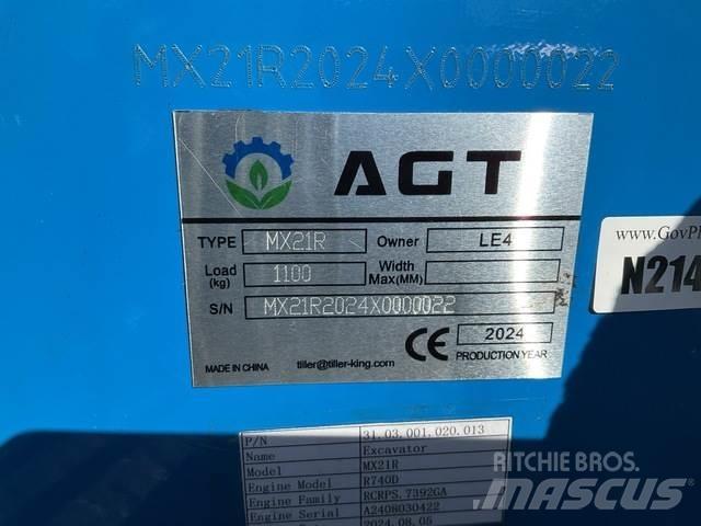 AGT MX21R Pelle sur chenilles