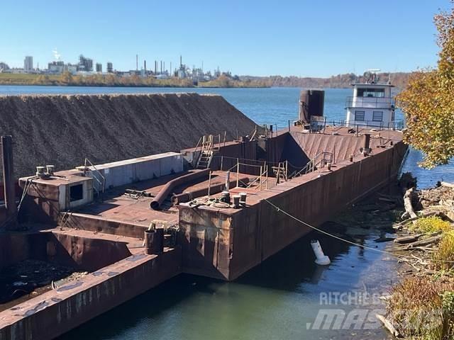  Barge Bateaux de travail, barges et pontons