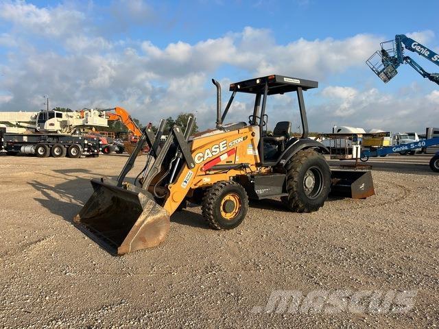 CASE 570N EP Chargeur frontal, fourche