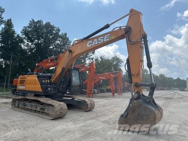 CASE CX260E Pelle sur chenilles
