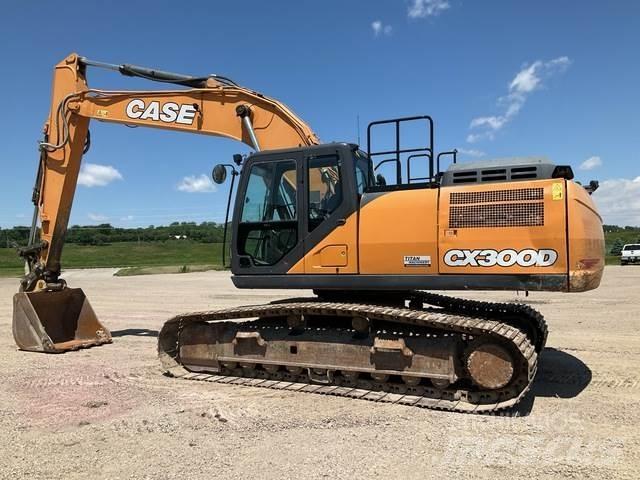 CASE CX300D Pelle sur chenilles