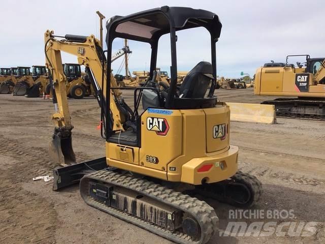 CAT 303 CR Pelle sur chenilles