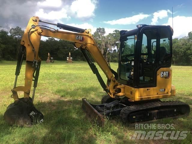 CAT 303 CR Pelle sur chenilles