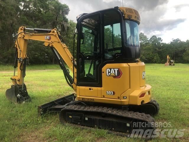 CAT 303 CR Pelle sur chenilles