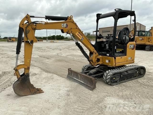 CAT 303CR Pelle sur chenilles
