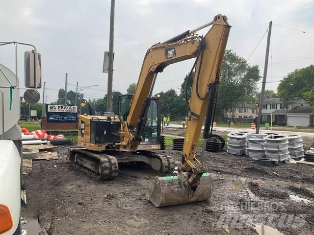 CAT 308 CR Pelle sur chenilles