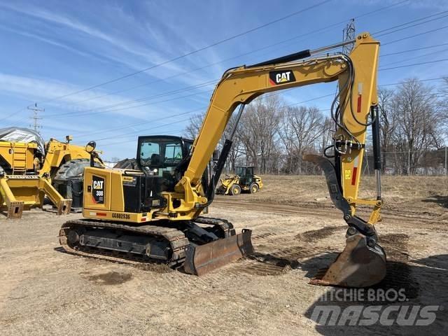 CAT 308CR Pelle sur chenilles
