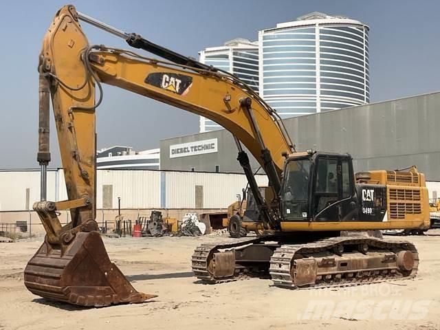 CAT 349D2 Pelle sur chenilles