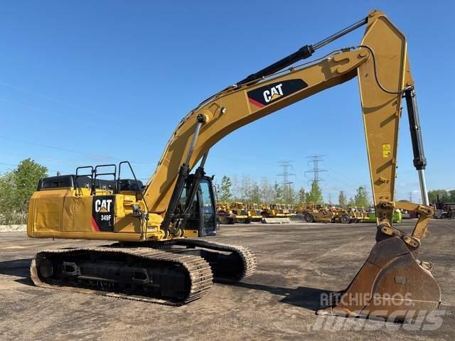 CAT 349F L Pelle sur chenilles