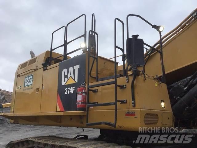 CAT 374F Pelle sur chenilles