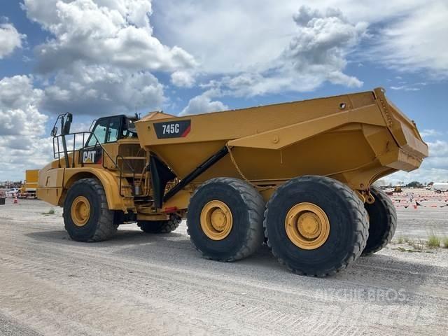 CAT 745C Tombereau articulé