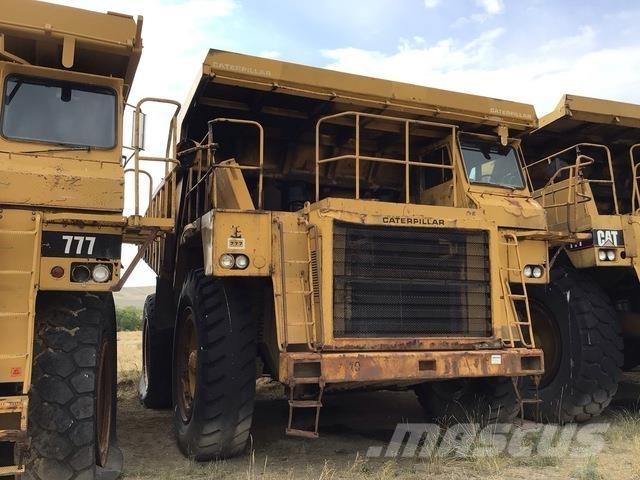 CAT 777 Tombereau articulé