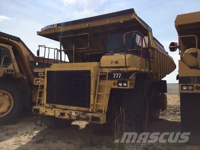 CAT 777 Tombereau articulé