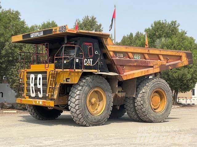 CAT 777D Tombereau articulé
