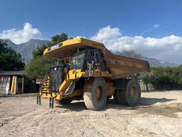 CAT 777G Tombereau articulé