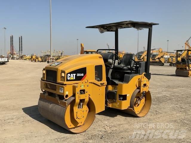 CAT CB34B Rouleaux tandem