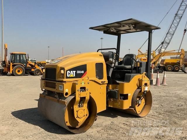 CAT CB34B Rouleaux tandem