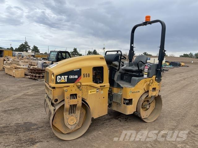 CAT CB34B Rouleaux tandem