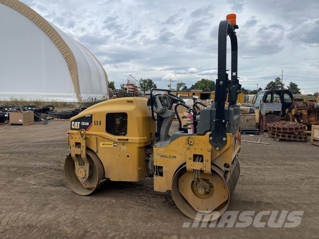 CAT CB34B Rouleaux tandem