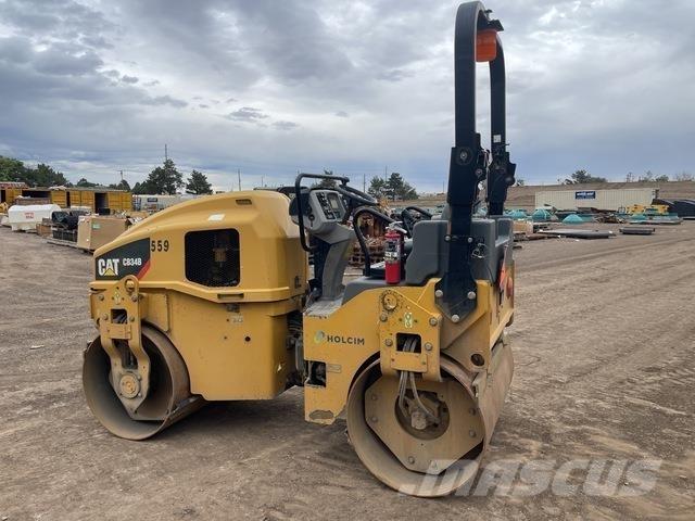 CAT CB34B Rouleaux tandem