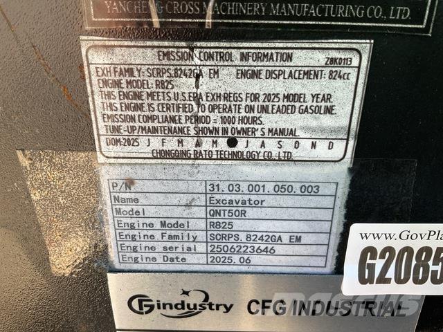 CFG QNT50R Pelle sur chenilles