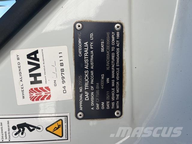 DAF CF85.460 Camion aspirateur, Hydrocureur