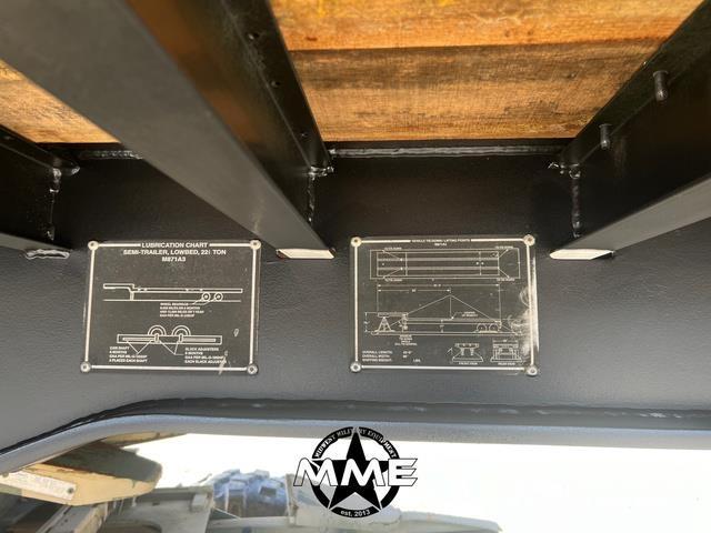  Folding Neck Semi remorque surbaissée