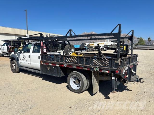 Ford F-550 Camion plateau ridelle avec grue