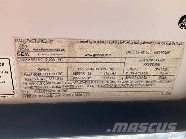  GEM E4 Mini utilitaire