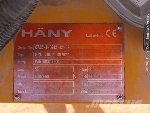 Hany HPU710 Accessoires pour centrale à béton