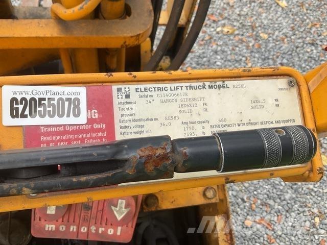 Hyster E25XL Chariots élévateurs électriques