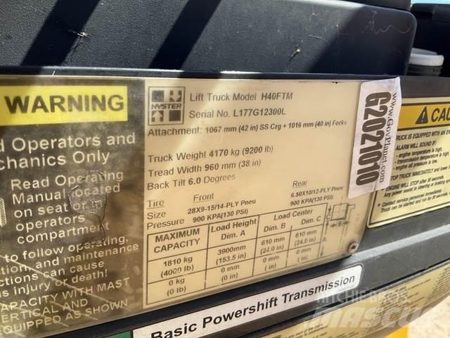 Hyster H40FTM Construction - Autres