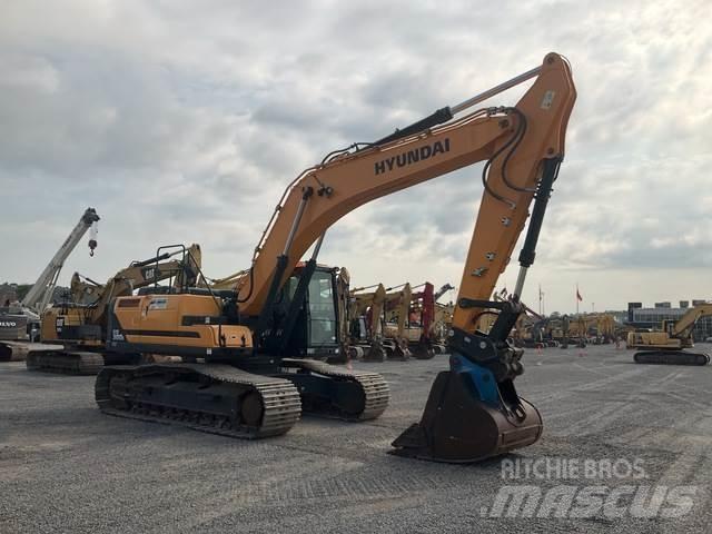 Hyundai HX300L Pelle sur chenilles